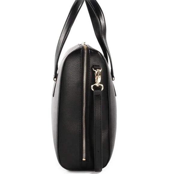 Celine Dion Triad Leather Satchel - Picture 2 of 5